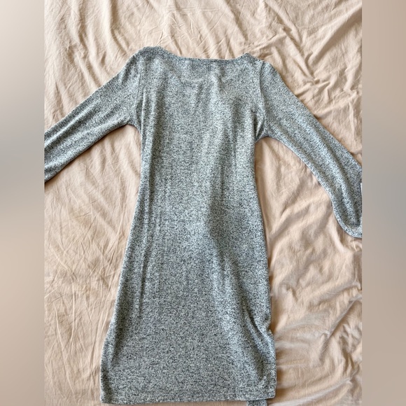 French Terry Sweater Dress - Picture 2 of 2